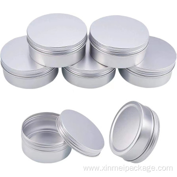 150g 200g 250g big round tin with lids